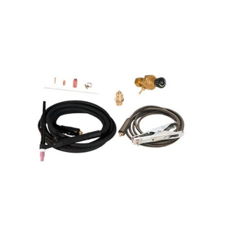Kit saldatura a TIG Telwin 801113 torcia TIG, cavi e accessori inclusi
