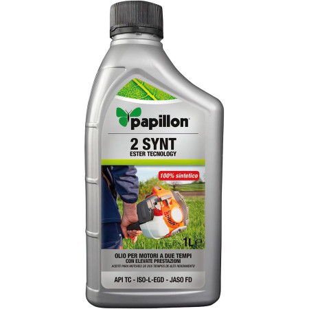PAPILLON 8062911 - Olio motore 2 tempi, 1 litro, Cranberry