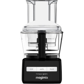 MAGIMIX 3200 XL Nero Robot da Cucina + Spremiagrumi 3 Ciotole 650W Bocca Larga