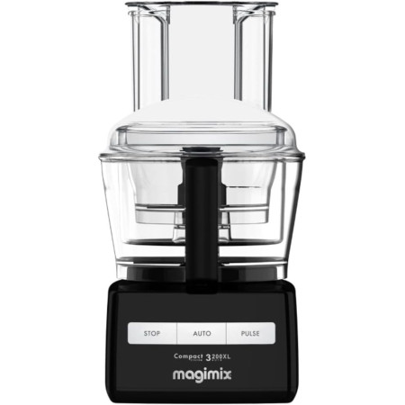MAGIMIX 3200 XL Nero Robot da Cucina + Spremiagrumi 3 Ciotole 650W Bocca Larga