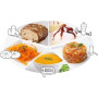 MAGIMIX 3200 XL Nero Robot da Cucina + Spremiagrumi 3 Ciotole 650W Bocca Larga