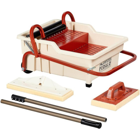 Vaschetta Raimondi PEDALO' - Pulizia Fughe Professionale 40 Lt - Sistema Strizzaggio a Pedale
