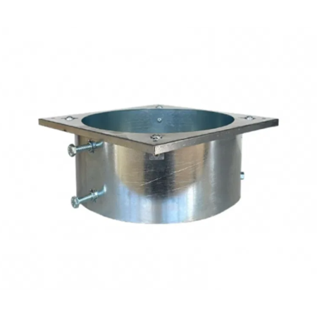 Adattatore per Comignolo Elettrico Elettro Sicurello Perfetto® | Base Regolabile circolare 20-50 cm
