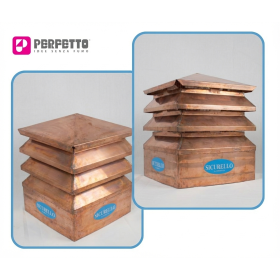 FUMAIOLO 27X32 RAME ROSSA ASPIRAFUMO COMIGNOLO SICURELLO