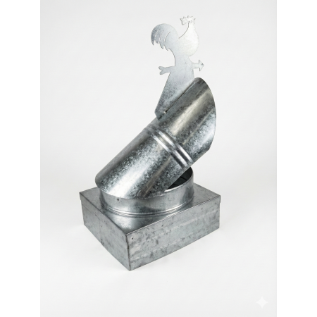 FUMAIOLO ZINCATO ASPIRAFUMO COMIGNOLO GALLETTO GALLO MADE IN ITALY BY PERFETTO