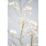 XONE Albero di Natale LED Bacca d'Oro 180 cm | 780 Luci Bianco Caldo | Decorazione Oro