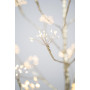 XONE Albero di Natale LED Bacca d'Oro 180 cm | 780 Luci Bianco Caldo | Decorazione Oro