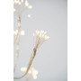 XONE Albero di Natale LED Bacca d'Oro 180 cm | 780 Luci Bianco Caldo | Decorazione Oro