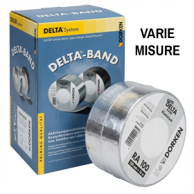 BANDA ADESIVA (VARIE MISURE) DORKEN BITUMINOSA NASTRO IMPERMEABILIZZANTE AUTOADESIVO