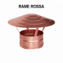 CINESINO ⌀ 80mm Perfetto® RAME ROSSO Fumaiolo CIRCOLARE Anti-Pioggia