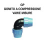 Raccordo Gomito a Compressione PN16 in Polipropilene per Tubi PE