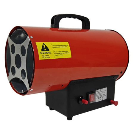 Generatore Aria Calda GPL 15kW Kasart UNK-G Portata 320m³/h Riscaldatore Officina