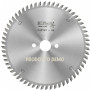 Lama Sega Circolare Stella Bianca Hartex HA per Alluminio e Metalli - Ø 216 mm - Z60 - Foro 32 mm