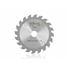 Lama Sega Circolare Stella Bianca Hartex HWP per Legno - Ø 125 mm - Z20 - Foro 20 mm