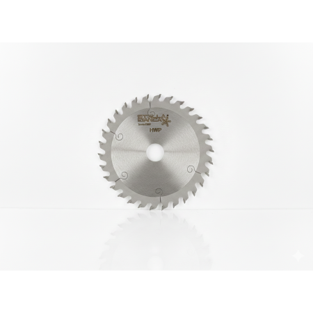 Lama Sega Circolare Stella Bianca Hartex HWP per Legno - Ø 115 mm - Z20 - Foro 22,2 mm