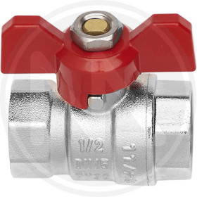 VALVOLA A SFERA CON FARFALLA F-F 1/2"