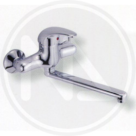 RUBINETTO MISCELATORE LAVELLO CUCINA A MURO "ALBA" MAURER 53021