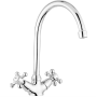 RUBINETTO MISCELATORE LAVELLO SERIE VIOLA Cromo - DIANFLEX