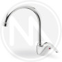 RUBINETTO MISCELATORE LAVELLO CUCINA A CIGNO "ONDA" maurer 53032