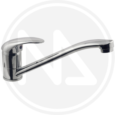 RUBINETTO MISCELATORE LAVELLO CUCINA DIRITTO "ONDA" maurer 53031