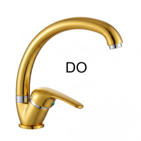 MISCELATORE LAVELLO CANNA ALTA  COLORE DORATO - DIANF