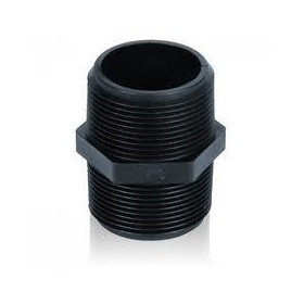 Nipplo PP Polipropilene Raccordo Filettato Maschio per Irrigazione e Giardino