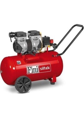COMPRESSORE D’ARIA 50 LT ORIZZONTALE FINI SILTEK TB 50V/1,5 HP A PISTONI