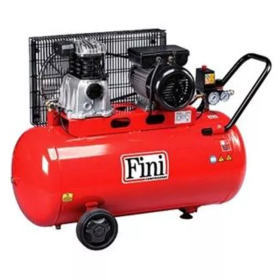 Compressore MONOFASE a cinghia  Fini ADVANCED MK 102-90-2M 90 litri