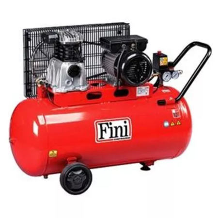 Compressore MONOFASE a cinghia  Fini ADVANCED MK 102-90-2M 90 litri