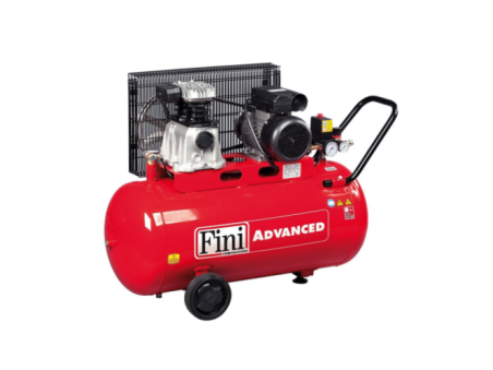 Compressore a cinghia  Monofase Fini MK 102-100-2M - 100L, 2Hp, 10bar