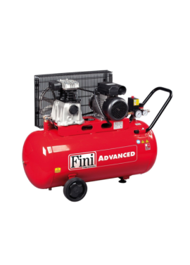 Compressore a cinghia Aria 100L Trifase 2Hp a Cinghia MK102-100-2 Professionale Cilindri Ghisa