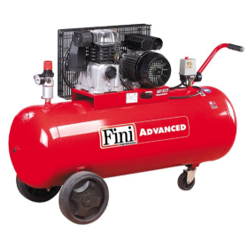 Compressore a cinghia  Aria 200L Trifase 3Hp  MK103-200-3 T Professionale Cilindri Ghisa