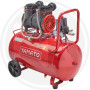 Compressore Silenziato 50L Yamato 2Hp Oilless 8 Bar Doppio Connettore 79dB