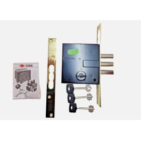 Serratura CISA 57018-50 Doppia Mappa da Infilare Entrata 50mm Acciaio Zincato