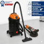Kit Comer Scarificatrice RTD125 + Aspiratore IDRO 350 30Lt Professionale Edilizia