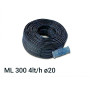 Rotolo tubo ala gocciolante 300mt ø 20 passo 60 cm 4l/h GOLD-DRIP SUPER gocciolatoio cilindrico a 3 fori 45mil