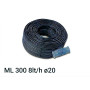 10 Rotoli tubo ala gocciolante 3000mt ø 20 passo 100 cm 8l/h GOLD-DRIP SUPER gocciolatoio cilindrico a 3 fori 45mil