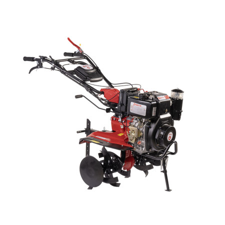 Motozappa Diesel Zanetti ZDT 70.21 SC-E Avviamento Elettrico Ruote Tractor Fresa