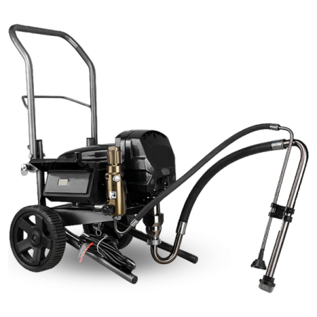 Pompa Airless 2 COMER Professionale 2800W 4,2L/min Digitale Incapsulante Eternit