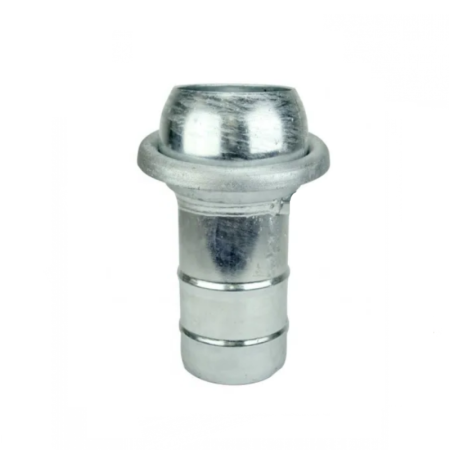 Canotto Portagomma Zincato Maschio Ø 200 mm Raccordo Idraulico Extra Pesante