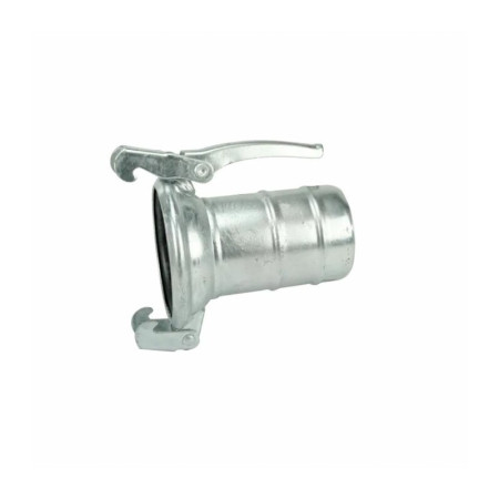 Giunto Sferico Canotto Portagomma Femmina Rapido Ø 80x60 mm Zincato con Leva e Guarnizione