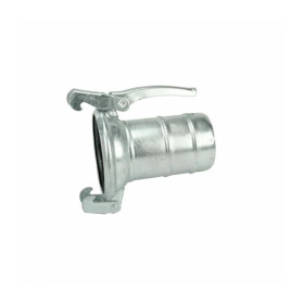 Giunto Sferico Canotto Portagomma Femmina Rapido Ø 100x60 mm Zincato con Leva e Guarnizione