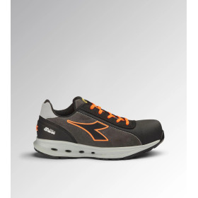 Scarpe Antinfortunistiche Diadora Glove A.Box Low Pro S3S – Grigio Asfalto/Arancio Fluo – ESD