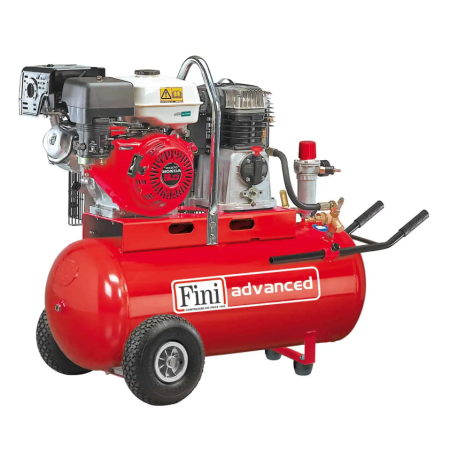 Fini MK113-100-9S Motocompressore a Benzina 100L – Motore Honda 9 HP