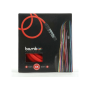 RR Italia Tubo Estensibile Bamboo da 10 a 30 Metri – Kit Completo Rosso con Lancia e Raccordi