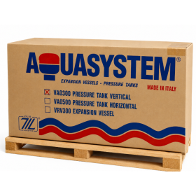 VAO300 Vaso di Espansione Autoclave Orizzontale 300 Litri – Membrana Intercambiabile