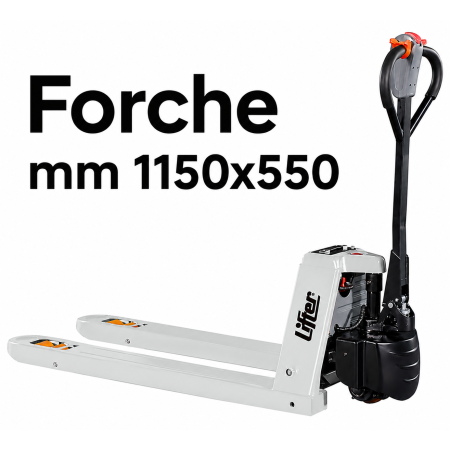 EY20L Transpallet Elettrico a Litio 2000 kg – Forche Standard 1150x550 mm