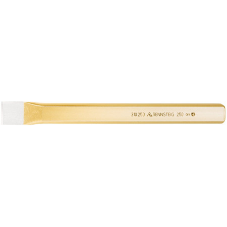 RENNSTEIG Scalpello Piatto 310 250 1 per Metalli 250 mm – Acciaio Altolegato
