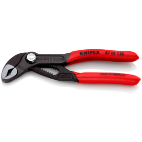 KNIPEX Pinza Regolabile Cobra 125 mm 87 01 125 – Regolazione a Pulsante e Autoserrante