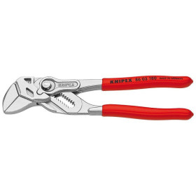 KNIPEX Pinza e Chiave a Tubo 180 mm 86 03 180 – Pinza per Giunti Scorrevoli